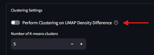 'Clustering Settings1'