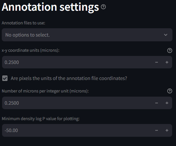 'Tool Parameter Selection Annotations'